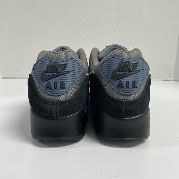 Nike Air Max 90 Smoke Grey Diffused IB6392 001 Size 9.5 Blue Black Mesh Low Top main image 4